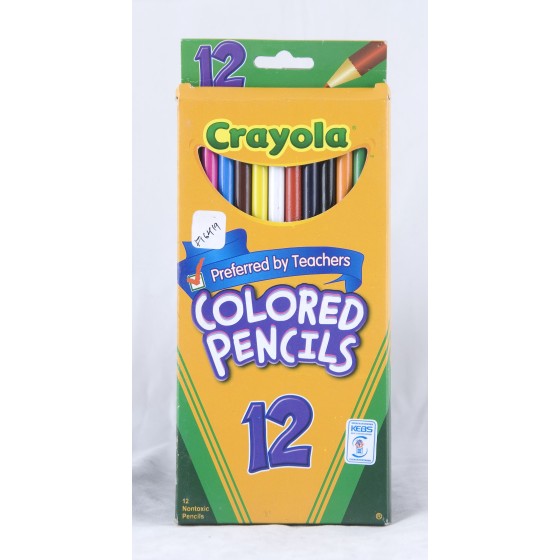 COLOUR PENCILS 12PCS- CRAYOLA