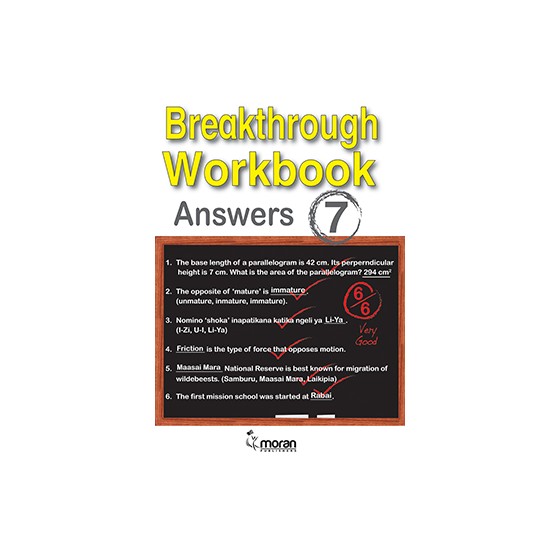 Breakthrough Workbook...