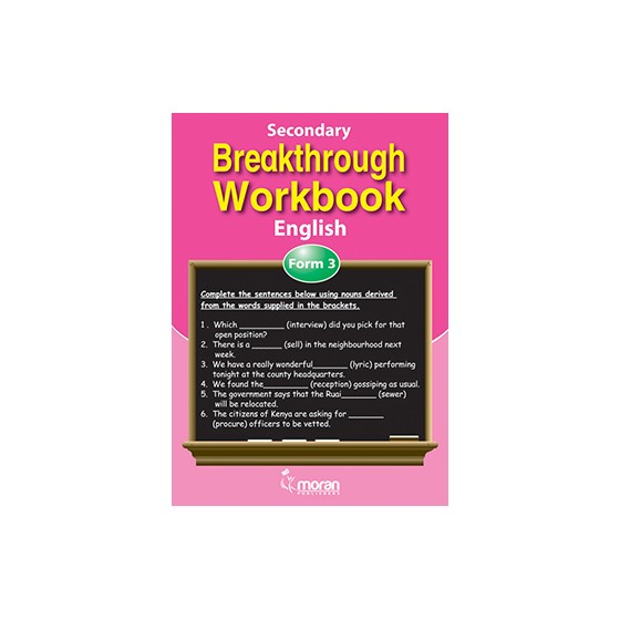 Breakthrough Workbook...